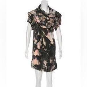 All Saints Palm Nami Silk Dress UK6, US2